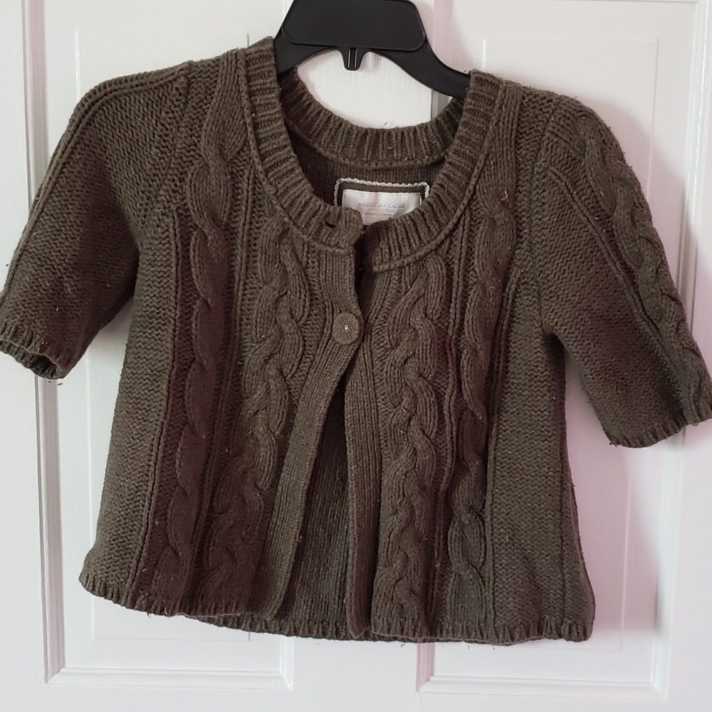 American Eagle cropped cardigan